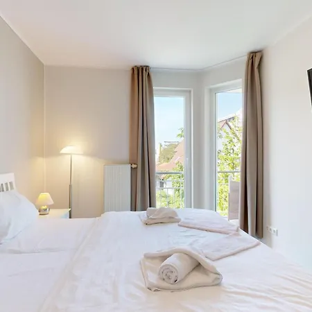 Strandnahe Mit Balkon, Residenz Bel Vital 05 Binz