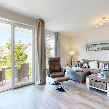 Strandnahe Mit Balkon, Residenz Bel Vital 05 Apartment *