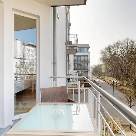 Strandnahe Mit Balkon, Residenz Bel Vital 05 דירה בינץ