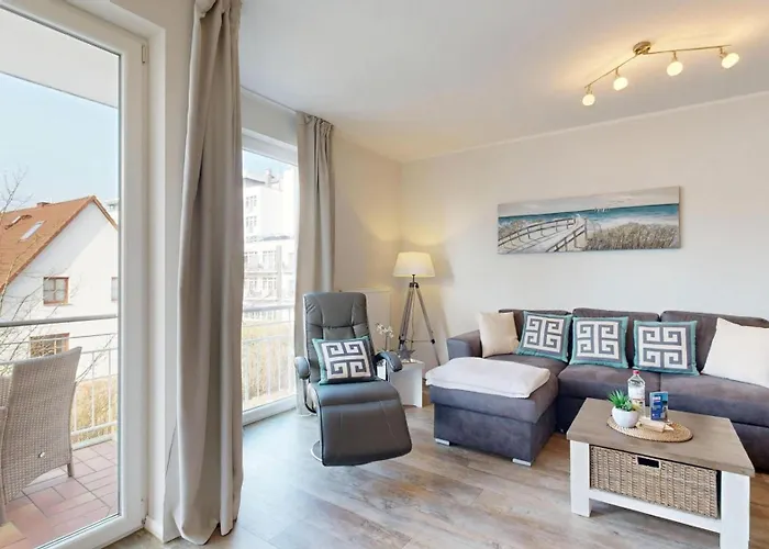아파트 Strandnahe Mit Balkon, Residenz Bel Vital 05 빈츠