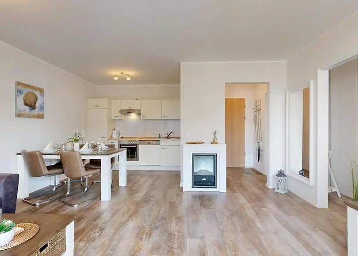 Strandnahe Mit Balkon, Residenz Bel Vital 05 아파트 빈츠