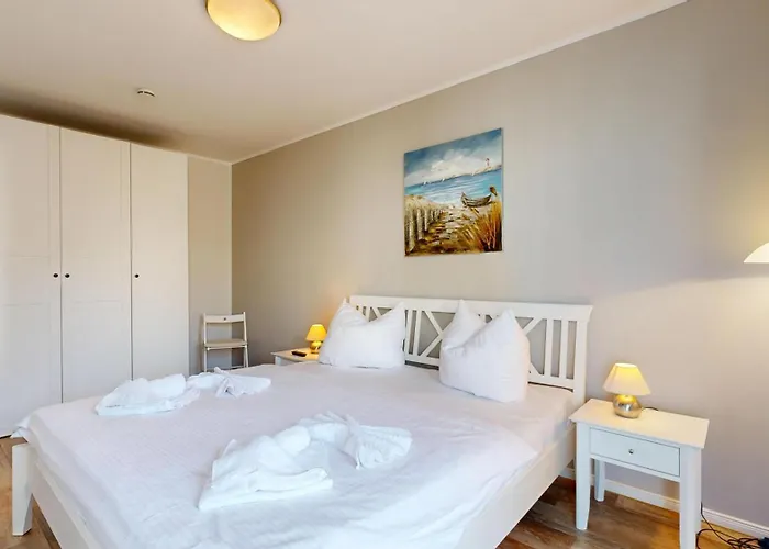 Strandnahe Mit Balkon, Residenz Bel Vital 05 * 빈츠